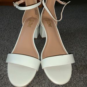 what wedged strappy heel